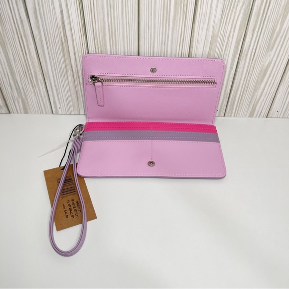 Steve Madden BDaisy Multi Flap Wallet-Slim Profile-Mauve-NWT - Picture 5 of 7